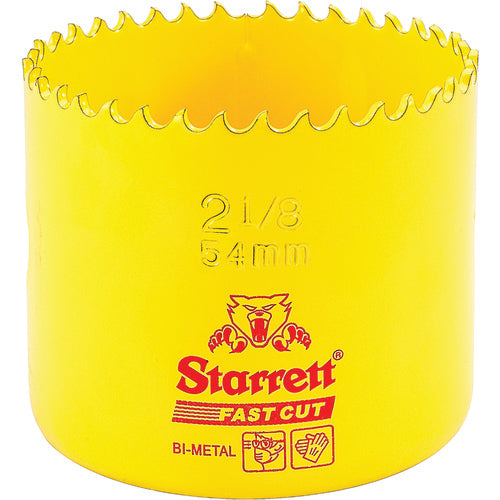 ‎2-1/8″ HSS Fast Cut Hole Saw - Starrett - Exact Tooling