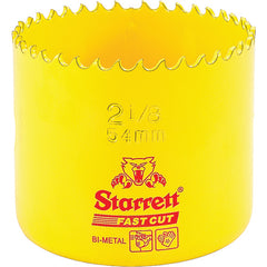 ‎2-1/8″ HSS Fast Cut Hole Saw - Starrett - Exact Tooling