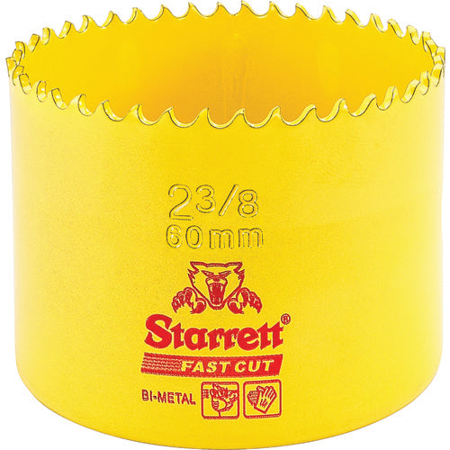 ‎2-3/8″ HSS Fast Cut Hole Saw - Starrett - Exact Tooling