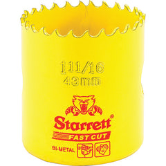 ‎1-11/16″ HSS Fast Cut Hole Saw - Starrett - Exact Tooling