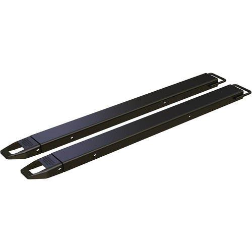 Fork Extensions 4″ × 63″ Standard Black (Pair) - Exact Tooling