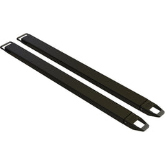Fork Extensions 4″ × 72″ Standard Black (Pair) - Exact Tooling