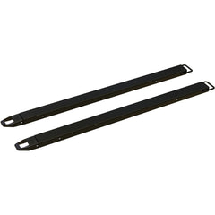 Fork Extensions 4″ × 84″ Standard Black (Pair) - Exact Tooling