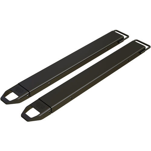Fork Extensions 6″ × 54″ Standard Black (Pair) - Exact Tooling