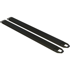 Fork Extensions 6″ × 84″ Standard Black (Pair) - Exact Tooling