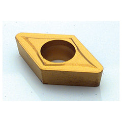 DCMT 32.52 M51 PT1115, 0.032'Ä≥ Corner Radius, 0.156'Ä≥ Thick, 3/8'Ä≥ Inscribed Circle, TiN|TiCN|Al2O3|TiN, Diamond, Turning Indexable Insert - Exact Tooling