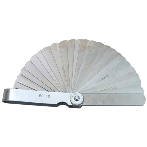 25-BLADE METRIC FEELER GAUGE - Exact Tooling