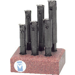 APT High Performance Indexable 6 Piece Boring Bar Set - Right Hand 5/8'' Shank - Exact Tooling