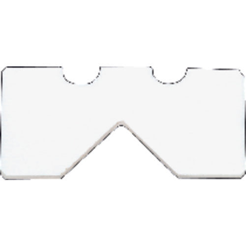 Deburring Blade, HSS, V-Shaped for Ceramic - Exact Tooling