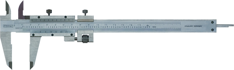 #52-058-016-0 6"/150mm Vernier Caliper W Fine Adj - Exact Tooling