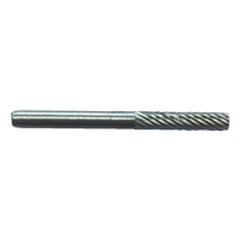 1/8 × 5/8 × 1/8″ SH Cyl Shape - HSS - Burr - Exact Tooling