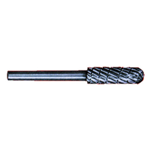 3/16 × 5/8 × 1/8″ SH Cyl Radius Shape - HSS - Burr - Exact Tooling