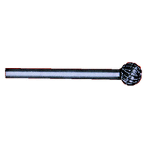 1/4 × 1/8″ SH Ball End Shape - HSS - Burr - Exact Tooling