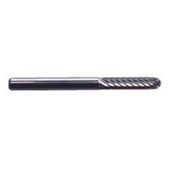R3 1/8 × 5/8 × 1/8″ SH - Sgl Cut Cyl Radius - CBD - Burr - Exact Tooling