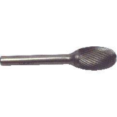 SE3L6 3/8X5/8 SINGLE CUT BURR - Exact Tooling