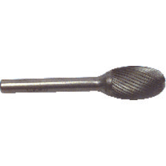 SE81 3/16X9/32 SINGLE CUT BURR - Exact Tooling