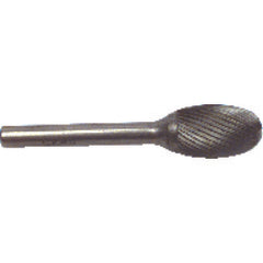 SE81 3/16X9/32 SINGLE CUT BURR - Exact Tooling