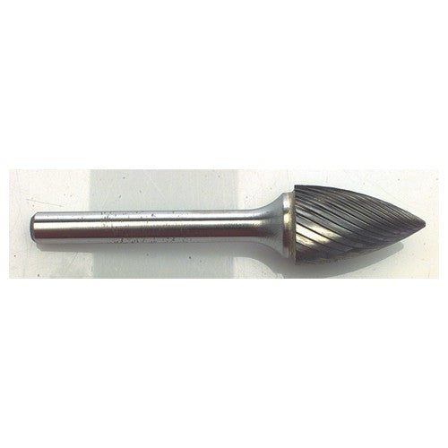 1/8 EdgeHog Tree Shape Pointed End Miniature Carbide Bur SG-42 Standard - Exact Tooling