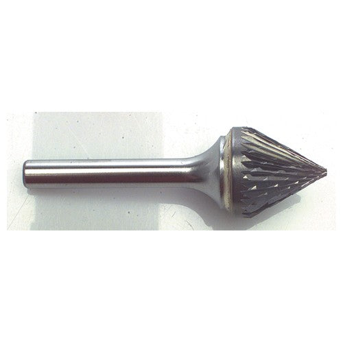 SJ42 1/8X3/32 DOUBLE CUT BURR - Exact Tooling
