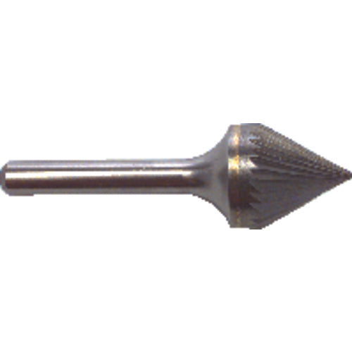 SJ1 1/4X3/16 SINGLE CUT BURR - Exact Tooling
