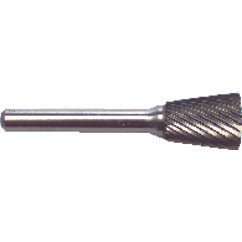 SN51 1/4X1/4 SINGLE CUT BURR - Exact Tooling