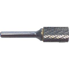 1/16 EdgeHog Cyl Flat End Miniature Carbide Bur SA-41 Std Alt Diamond (Double) - Exact Tooling