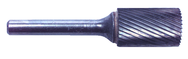 1 EdgeHog Cylindrical End Cut Carbide Bur SB-9 Standard - Exact Tooling