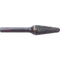 SL2 5/16 × 15/16 × 1/4″ SH Dbl Cut Taper Radius - CBD - Burr - Exact Tooling