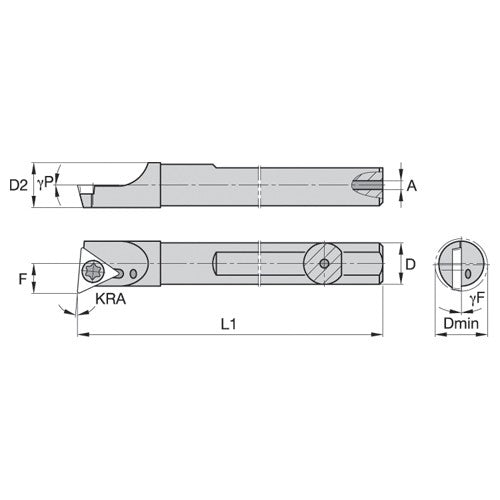SSBI75085L WG STEEL BORING BAR - Exact Tooling