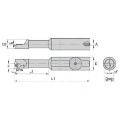 QSBI37550011255R STEEL SHANK STEP - Exact Tooling