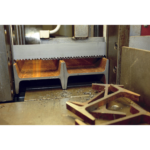 10' Length, 3/4″ Width, 0.035″ Thickness, 3 Teeth Per Inch, Cobra Welded Band Saw Blade - Exact Tooling