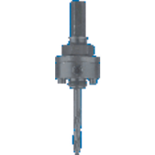 Hole Saw Arbor - Model #2L - Fits Hole Saw 1 1/4″ to 6″ - Exact Tooling