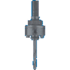 Hole Saw Arbor - Model #2L - Fits Hole Saw 1 1/4″ to 6″ - Exact Tooling