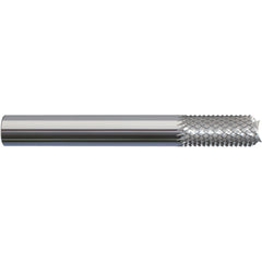 ‎3/32 × 3/8 × 1/8 × 1-1/2 Solid Carbide Router - Fishtail Style - Exact Tooling