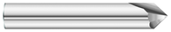 1/4" SH - 2-1/2" OAL - 2 FL - 90° - DE - Chamfer Mill - Exact Tooling