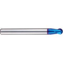 3/8X3/8X3/8X4 2Fl SE Stub Cut Ball Extended Neck X-5070 Power CBD EM - - Exact Tooling