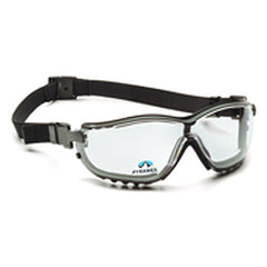 2.5 Magnification Safety Glasses- Clear Lens, Black Frame V2 Reader Style - Exact Tooling