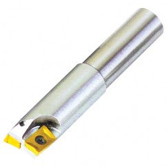 3/4" 3 Flute - Indexable Milling Tool Cool-Thru - Exact Tooling