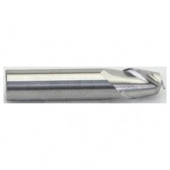3mm Dia. - 57mm OAL - CBD for Aluminum ALU-S-45°-HP Stub End Mill - 2 FL - Exact Tooling