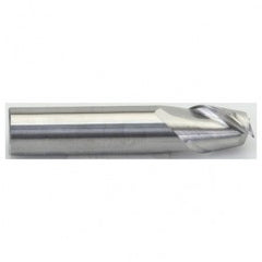 3mm Dia. - 57mm OAL - CBD for Aluminum ALU-S-45°-HP Stub End Mill - 2 FL - Exact Tooling