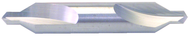 Size 0; 1/32 Drill Dia x 1-1/4 OAL 60° Carbide Combined Drill & Countersink - Exact Tooling