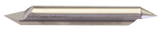 1/8" x 3/8" Split Length - DE - 60° Pt - Carbide Engraving Blank - Exact Tooling