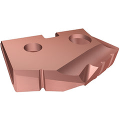 10mm Dia - Series Y - 3/32'' Thickness - Super Cobalt AM200TM Coated - T-A Drill Insert - Exact Tooling