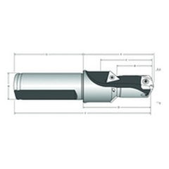 60112C-45075 Gen3 Spade Drill Holder - Exact Tooling