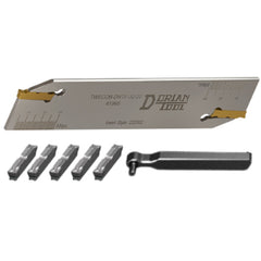 32mm Blade + 5 Inserts (4mm) + Extraction Key - Exact Tooling