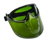 Capstone Shield - Shade 3 IR Lens - Green Frame - Goggle - Exact Tooling