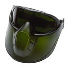 Capstone Shield - Shade 5 IR Lens - Green Frame - Goggle - Exact Tooling