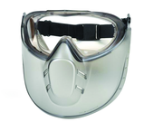 Capstone Shield - Clear Lens - Grey Frame - Goggle - Exact Tooling