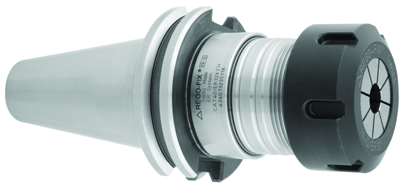 CAT+40 x ER11 x 3" H Collet Chuck - Exact Tooling