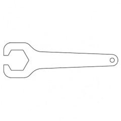 E 20 P Hex Spanner Wrench - Exact Tooling
